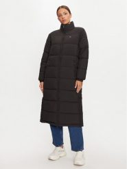 Tommy Jeans Kurtka puchowa DW0DW19918 Czarny Regular Fit. Czarne kurtki Tommy Jeans, m, bez wzorów, z jeansu, bez kaptura. Za 599.99 zł.