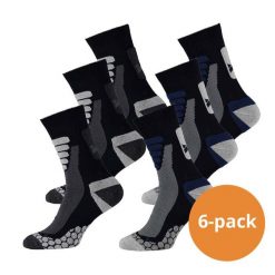 Skarpety turystyczne Xtreme 6-pack Multi Niebieski. Niebieskie skarpetki XTREME SOCKSWEAR, bez wzorów. Za 194.99 zł.
