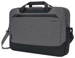 Torba Targus Cypress 15.6'' Briefcase EcoSmart szary. Szare torby na laptopa TARGUS, bez wzorów, z materiału, na ramię. Za 209.00 zł.