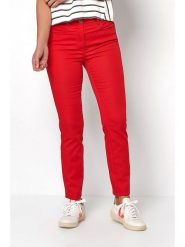 Relaxed by TONI Dżinsy - Slim fit - w kolorze czerwonym rozmiar: W19. Czerwone jeansy Relaxed by TONI, bez wzorów. Za 92.86 zł.
