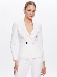 Liu Jo Marynarka CA3044 T2200 Biały Regular Fit. Białe marynarki i żakiety Liu Jo, bez wzorów, z syntetyku, bez ramiączek. Za 1,149.00 zł.