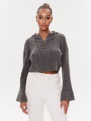 Guess Sweter Tokio W3BR59 Z3B50 Szary Regular Fit. Szare swetry Guess, xxl, z aplikacjami, z syntetyku, bez ramiączek. Za 479.99 zł.