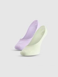 4F Skarpetki casual niewidoczne (2-pack) damskie - multikolor 39-42. Skarpetki 4f, bez wzorów, z bawełny. Za 39.99 zł.