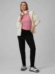 4F Spodnie dresowe damskie - czarne S. Czarne spodnie dresowe 4f, bez wzorów, z bawełny. Za 129.99 zł.