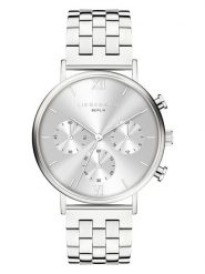 Liebeskind Chronograf w kolorze srebrnym rozmiar: onesize. Szare, analogowe zegarki Liebeskind, srebrne. Za 484.31 zł.