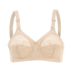 Triumph Biustonosz Doreen beżowy female beżowy 75B. Brązowe biustonosze sportowe Triumph, bez wzorów, z koronki. Za 189.00 zł.