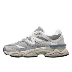 Buty do chodzenia dla dorosłych New Balance 9060 Slate Grey Raincloud. Szare buty sportowe lifestyle New Balance, bez wzorów, sportowe, bez zapięcia. Za 865.10 zł.