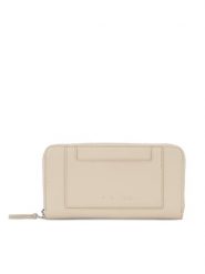 Calvin Klein Portfel damski Ck Set Zip Around Large K60K611089 Beżowy. Brązowe portfele Calvin Klein, bez wzorów, ze skóry. Za 469.99 zł.