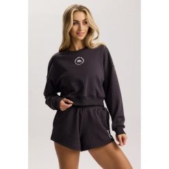 Damska bluza sportowa Rough Radical Active Crop Top. Szare bluzy bez kaptura ROUGH RADICAL, m, bez wzorów, bez kaptura, na fitness i siłownię. W wyprzedaży za 144.42 zł.
