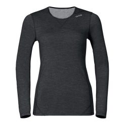 Odlo Koszulka damska Shirt l/s crew neck Revolution Tw Warm czarna r. L. Bielizna termoaktywna damska marki ROCKRIDER. Za 209.27 zł.