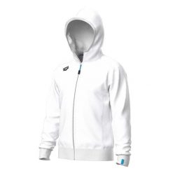 Bluza z kapturem Arena Team Panel. Białe bluzy Arena, xl, bez wzorów, sportowe, bez ramiączek, z kapturem. Za 366.00 zł.
