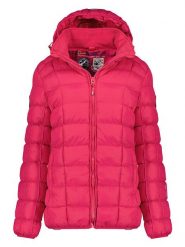 Geographical Norway Kurtka pikowana "Babette" w kolorze różowym rozmiar: M. Różowe kurtki Geographical Norway, m, bez wzorów, bez kaptura. Za 302.39 zł.