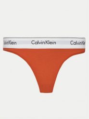 Calvin Klein Underwear Stringi 0000F3786E Czerwony. Czerwone stringi Calvin Klein Underwear, bez wzorów. Za 59.99 zł.