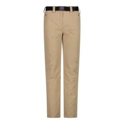 Spodnie turystyczne dla kobiet CMP. Brązowe spodnie narciarskie CMP, bez wzorów, narciarskie. Za 669.99 zł.