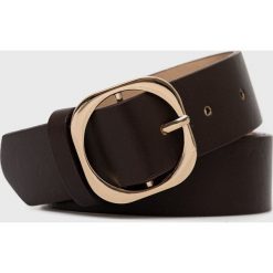 Answear Lab pasek damski kolor brązowy. Brązowe paski Answear Lab, bez wzorów. Za 39.99 zł.