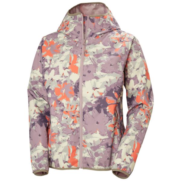Damska kurtka wodoodporna Helly Hansen Graphic. Fioletowe kurtki przeciwdeszczowe Helly Hansen, bez wzorów, bez kaptura. W wyprzedaży za 580.50 zł.