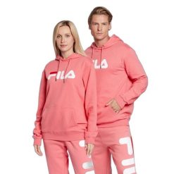 Bluza z kapturem Fila Barumini. Czerwone bluzy z kapturem Fila, s, bez wzorów, z kapturem. Za 257.65 zł.