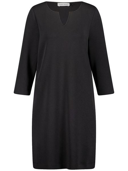 Gerry Weber Sukienka w kolorze czarnym rozmiar: 36. Czarne sukienki Gerry Weber, na co dzień, bez wzorów, bez kołnierzyka, bez ramiączek, midi, proste. Za 135.49 zł.