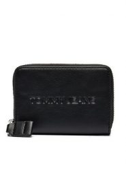 Tommy Jeans Duży Portfel Damski Tjw Ess Must Small Za AW0AW16387 Czarny. Czarne portfele Tommy Jeans, bez wzorów, z jeansu. Za 119.99 zł.