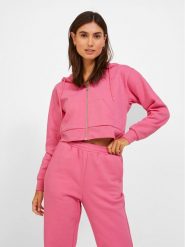JJXX Bluza Abbie 12219609 Różowy Regular Fit. Czerwone bluzy JJXX, s, bez wzorów, z syntetyku, bez kaptura. Za 79.99 zł.