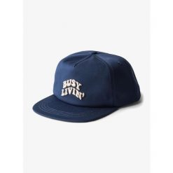 Czapka z daszkiem Kavu Ridgemont - nautical navy. Niebieskie czapki z daszkiem KAVU, bez wzorów. Za 151.99 zł.