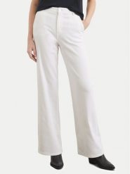 Marc O'Polo Jeansy 502 9085 12223 Biały Wide Leg. Białe jeansy Marc O'Polo, bez wzorów, z bawełny. Za 299.99 zł.