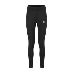 Legginsy do biegania damskie Rogelli Core ocieplane. Czarne legginsy Rogelli, bez wzorów, sportowe. Za 143.00 zł.