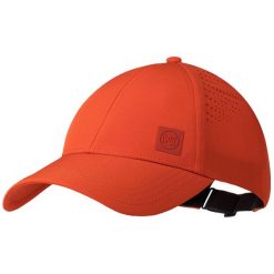Czapka z daszkiem Summit Cap Poppy UPF 50. Czerwone czapki z daszkiem Buff, bez wzorów, sportowe. Za 114.99 zł.