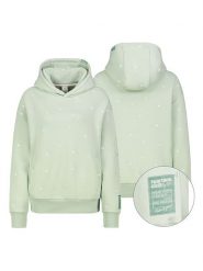 Eight2Nine Bluza w kolorze zielonym rozmiar: XS. Zielone bluzy Eight2Nine, xs, bez wzorów, z bawełny, bez ramiączek, z kapturem. Za 113.99 zł.