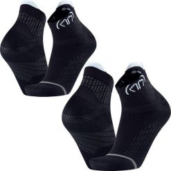 Skarpety do biegania dla doroslych Sidas Run Anatomic Ankle zestaw 2 par. Czarne skarpetki SIDAS, bez wzorów, z elastanu. Za 149.00 zł.
