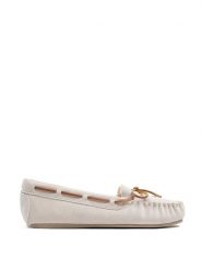 NICEBAY Mokasyny "Conrad" w kolorze złamanej bieli rozmiar: 41. Białe mokasyny NICEBAY, bez wzorów, z materiału. Za 130.99 zł.