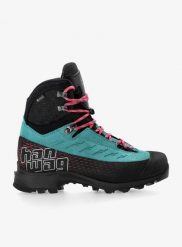 Buty wysokogórskie damskie Hanwag Ferrata Tour Lady GTX. Zielone trekkingi Hanwag, bez wzorów, z gore-texu, bez zapięcia, trekkingowe, gore-tex. Za 1,462.99 zł.