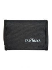 Portfel Tatonka Folder RFID B - black/black. Czarne portfele Tatonka, bez wzorów, z poliamidu. Za 94.99 zł.