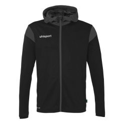 Bluza dresowa z kapturem Uhlsport Squad 27. Białe bluzy Uhlsport, xl, bez wzorów, z dresówki, eleganckie, bez ramiączek, z kapturem. Za 211.50 zł.
