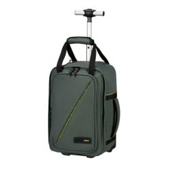 Plecak na kółkach American Tourister Take2Cabin 20L Dark Forest 154985-1257. Zielone plecaki American Tourister, bez wzorów, bez dodatków. Za 342.50 zł.