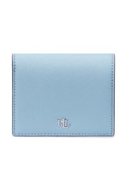 LAUREN RALPH LAUREN Mały Portfel Damski 432962112010 Niebieski. Niebieskie portfele Lauren Ralph Lauren, bez wzorów, ze skóry. Za 319.99 zł.