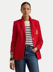 LAUREN RALPH LAUREN Marynarka 200797305030 Czerwony Slim Fit. Czerwone marynarki i żakiety Lauren Ralph Lauren, m, bez wzorów, z bawełny, bez ramiączek. Za 1,369.00 zł.