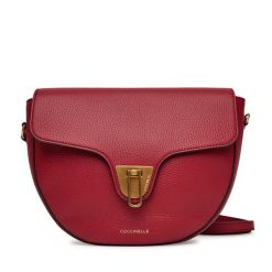 Torebka Coccinelle. Czerwone listonoszki Coccinelle, bez wzorów, bez dodatków. Za 1,339.00 zł.