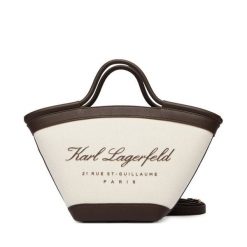 Torebka KARL LAGERFELD. Brązowe torebki klasyczne KARL LAGERFELD, bez wzorów, bez dodatków. Za 649.99 zł.