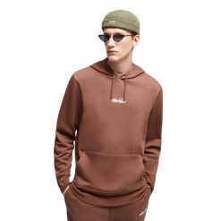 Bluza z kapturem Ellesse Pershuta Oh. Brązowe bluzy Ellesse, s, bez wzorów, z materiału, bez ramiączek, z kapturem. Za 255.00 zł.