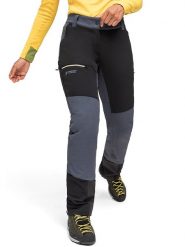 Maier Sports Spodnie hybrydowe "Ofot Hyb W" w kolorze antracytowo-czarnym rozmiar: 38. Czarne spodnie dresowe Maier Sports, bez wzorów, z gumy. Za 273.59 zł.