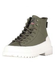 Geographical Norway Botki "Opallad" w kolorze khaki rozmiar: 39. Brązowe botki Geographical Norway, bez wzorów, bez obcasa, bez zapięcia. Za 170.01 zł.