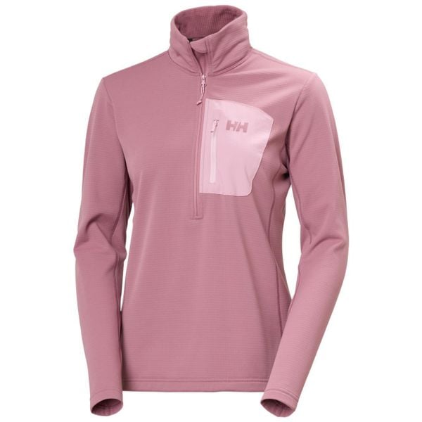 Bluza damska Helly Hansen Versalite. Fioletowe bluzy Helly Hansen, l, bez wzorów, z elastanu, bez kaptura, narciarskie. Za 385.00 zł.