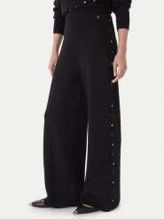LOLA CASADEMUNT Spodnie materiałowe LF2514002 Czarny Regular Fit. Czarne spodnie materiałowe LOLA CASADEMUNT, bez wzorów, z materiału. Za 569.99 zł.