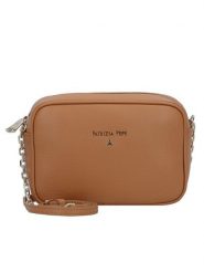 Patrizia Pepe Torebka CB0071/L001-B815 Brązowy. Brązowe listonoszki Patrizia Pepe, bez wzorów, ze skóry, bez dodatków. Za 679.99 zł.