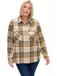 WITT WEIDEN Koszula w kolorze beżowo-karmelowym rozmiar: 48. Brązowe koszule WITT WEIDEN, bez wzorów, z bawełny, bez kołnierzyka, bez ramiączek. Za 39.99 zł.