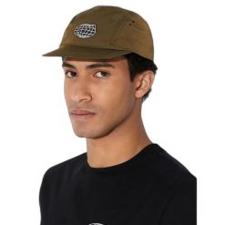 Czapka 5-panelowa Circle Sportswear Run Planet. Zielone czapki z daszkiem CIRCLE SPORTSWEAR, bez wzorów. Za 295.00 zł.