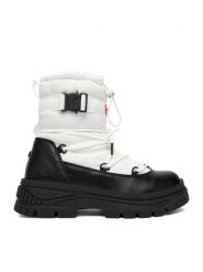 Hunter Śniegowce CEO-H8-378 Biały. Białe śniegowce Hunter, bez wzorów, z materiału, bez zapięcia. Za 359.99 zł.