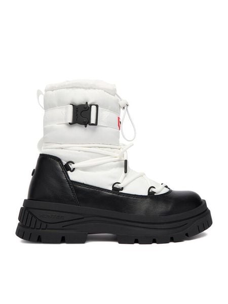 Hunter Śniegowce CEO-H8-378 Biały. Białe śniegowce Hunter, bez wzorów, bez zapięcia. Za 359.99 zł.