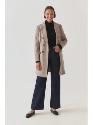 TATUUM Płaszcz zimowy w kolorze szarym rozmiar: 42. Szare płaszcze Tatuum, na zimę, bez wzorów, z puchu, bez kaptura. Za 591.60 zł.